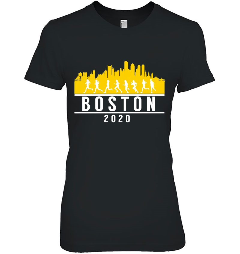 Boston 2020 Skyline Marathon Pullover Hoodie