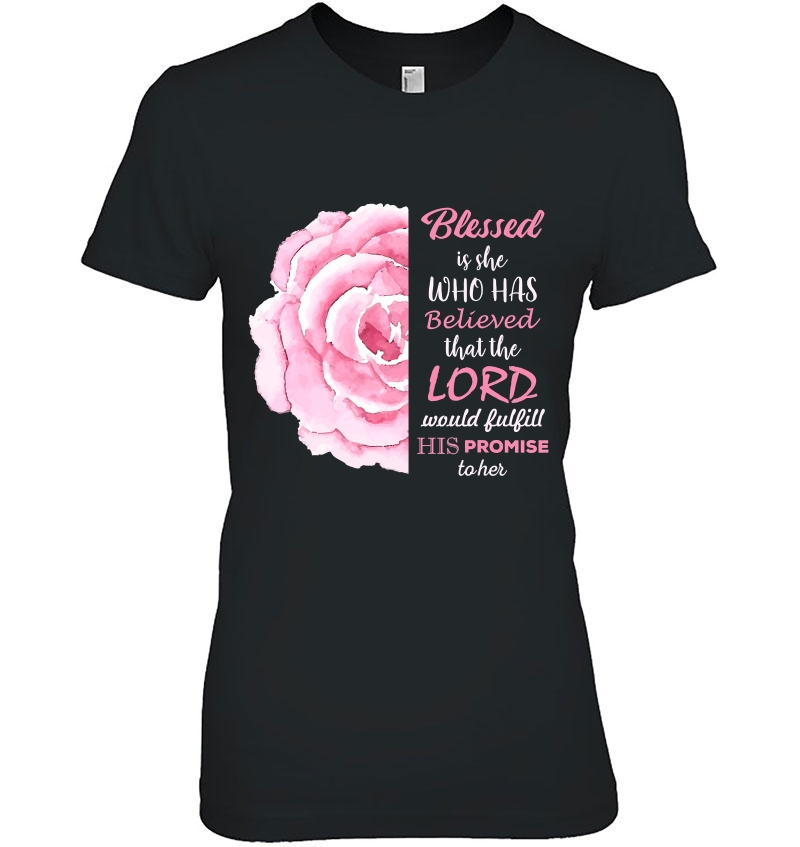 Christian Shirts For Women Blessed Is She Bible Verses Hoodie