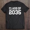 Class Of 2035 First Day Of School Cool Grow With Me Tee