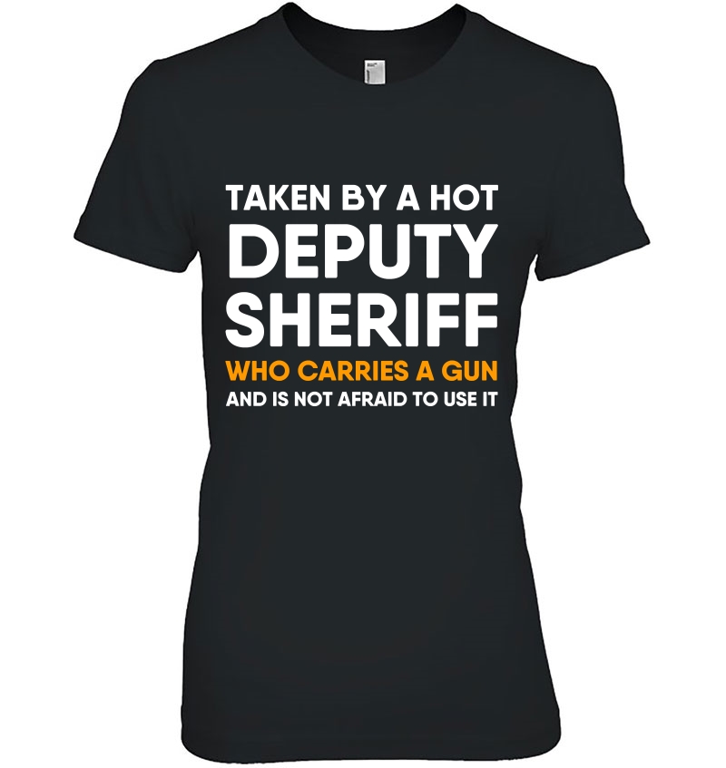 Deputy Sheriff Girlfriend Boyfriend Wife Husband Funny Hoodie