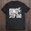 Dino-Step Dad Dinosaur Family Matching S Tee