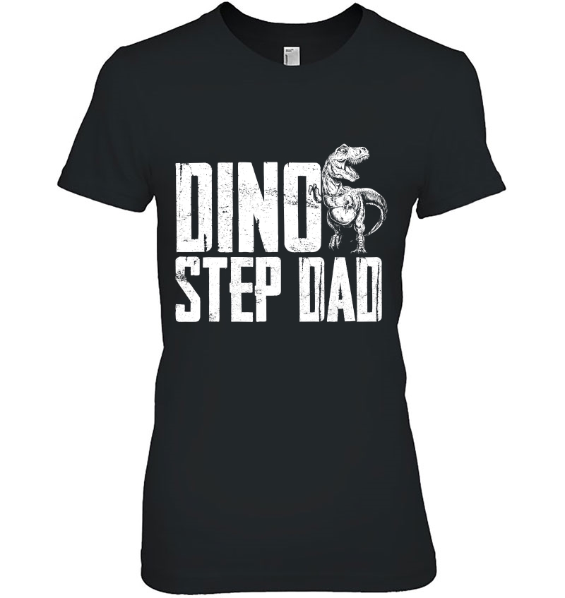 Dino-Step Dad Dinosaur Family Matching S Hoodie