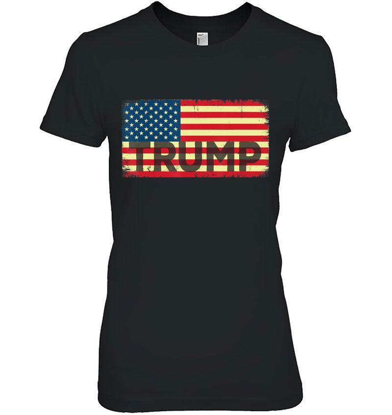 Donald Trump American Flag Shirt 2020 Ver2 Hoodie