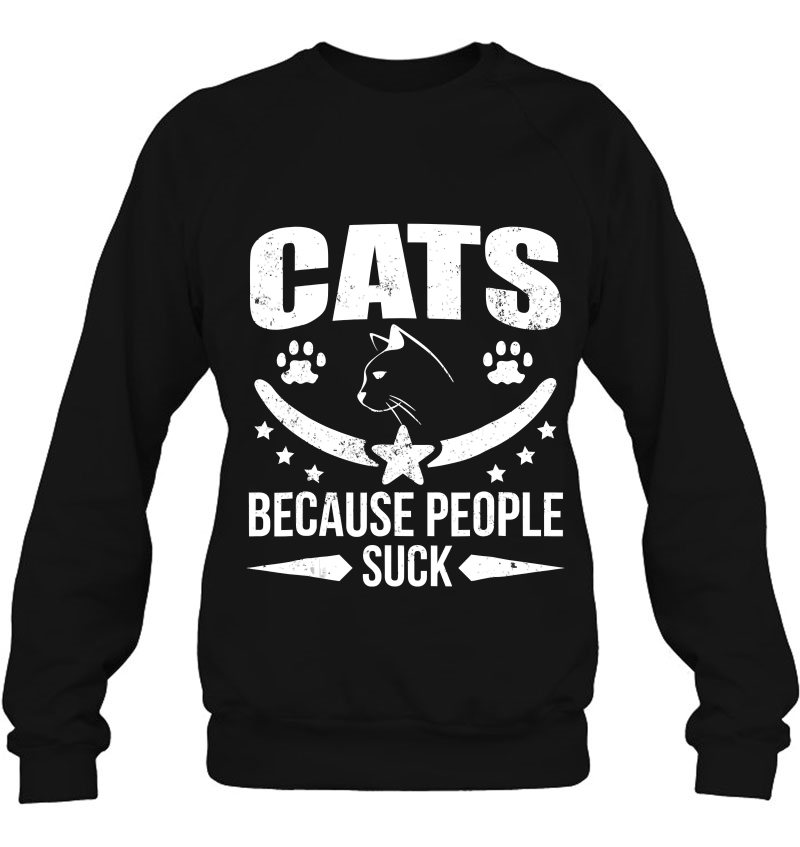 Cats Because People Suck Cat Owner Gag Mugs