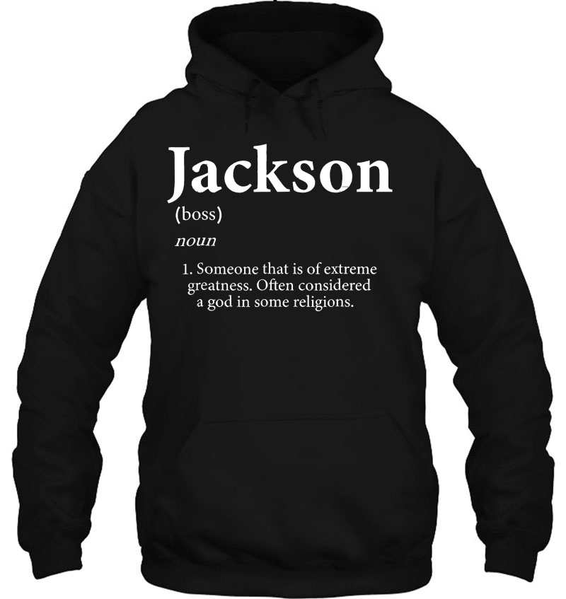 Jackson Shirt Definition Personalized Name Gif Mugs