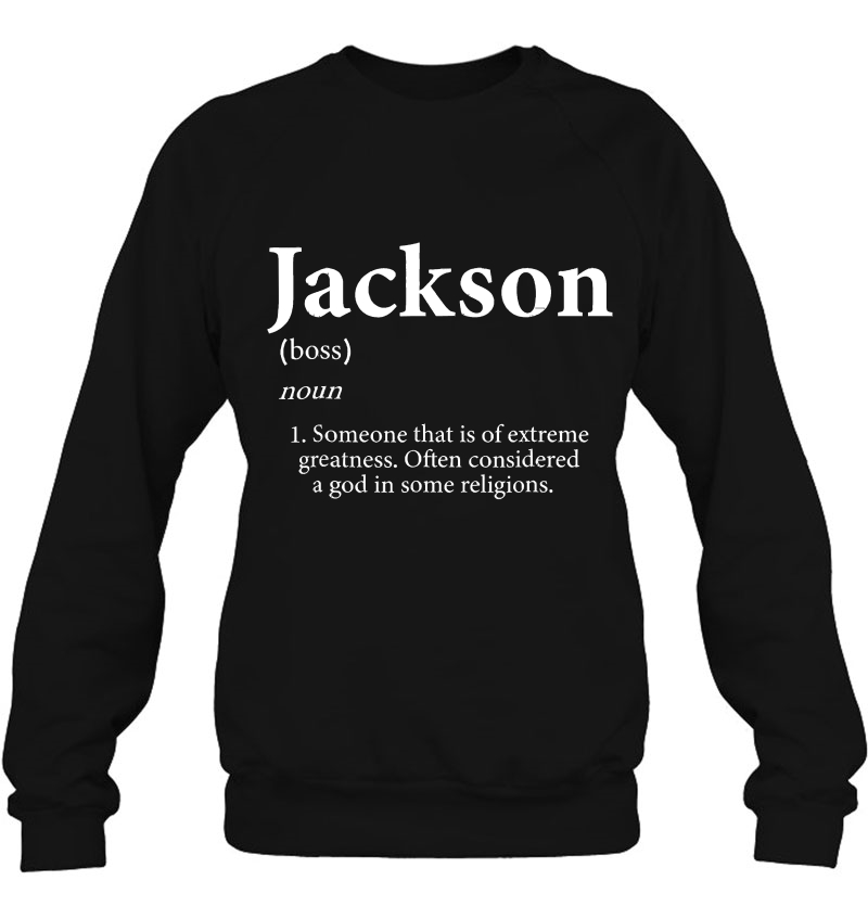 Jackson Shirt Definition Personalized Name Gif Mugs