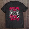 Just A Girl Who Loves Drag Racing Women Drag Race Gift Tee