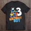 Kids 3Rd Birthday Train Boys Girls 3 Years Old I'm Three Gift Tee