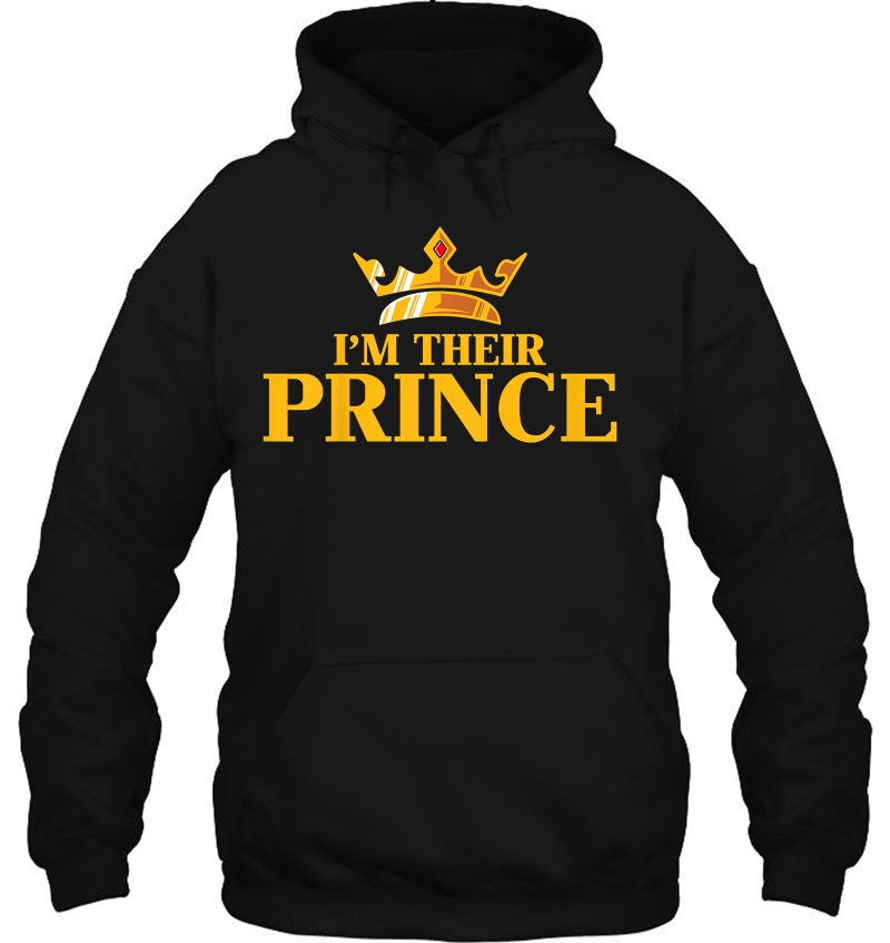 Kids I'm Their Prince Funny Matching Family Mugs