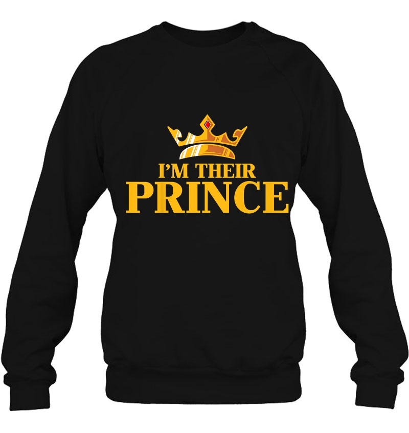 Kids I'm Their Prince Funny Matching Family Mugs