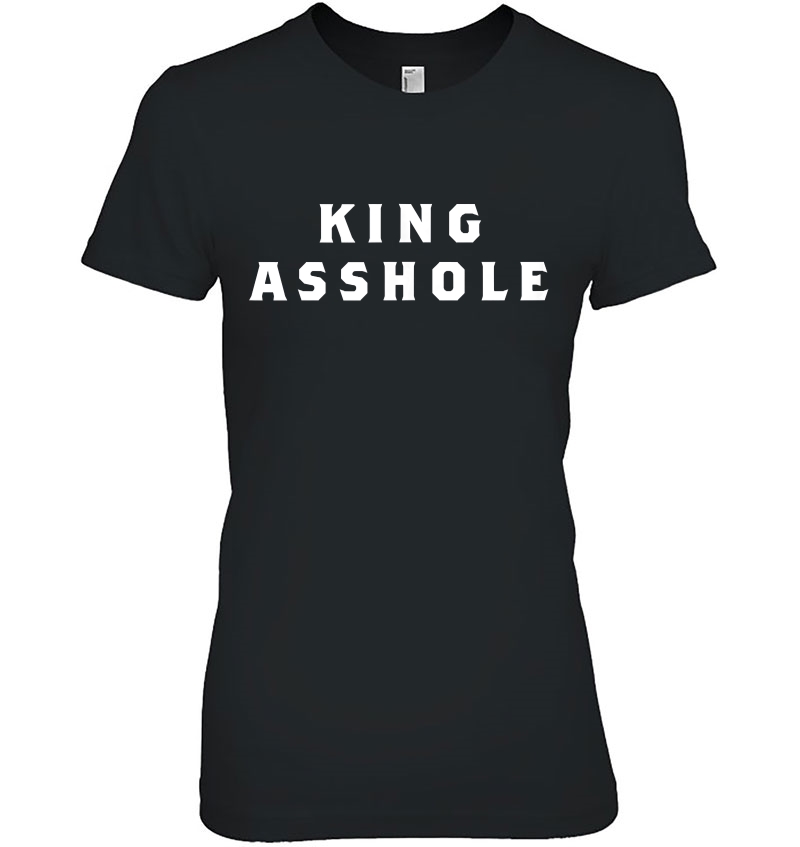 King Asshole Tank Top Hoodie