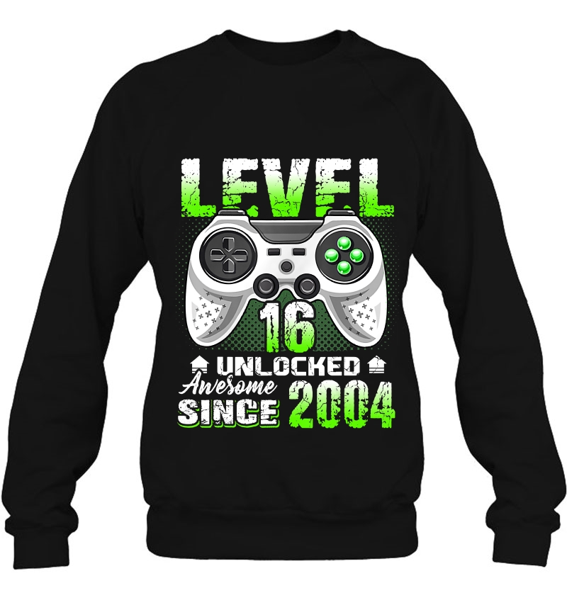 Level 16 Unlocked Awesome Since 2004 Video Game 16Th Bday Mugs