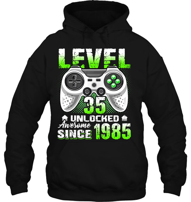 Level 35 Unlocked Awesome Since 1985 Video Game 35Th Bday Mugs