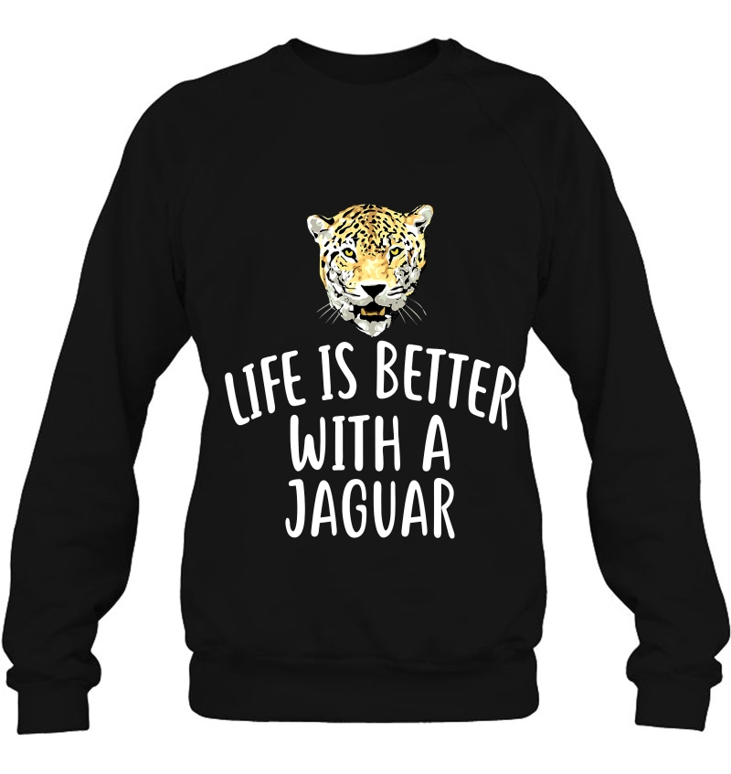 Life Is Better With A Jaguar Funny Jaguars Tee Mugs