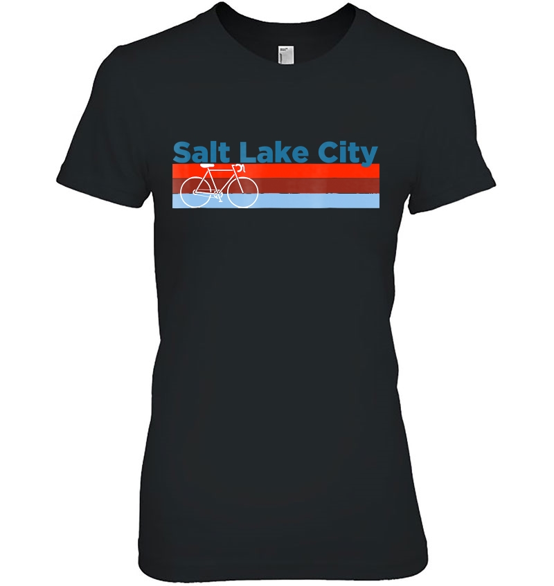 Retro Bike & Mountain Bike - Salt Lake City Utah Hoodie