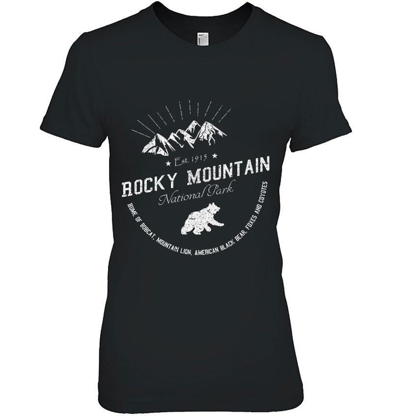 Rocky Mountain National Park Hikers And Campers Tee Hoodie