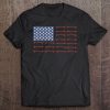 Skateboard Us Flag - Vintage Skater Shirt Tee