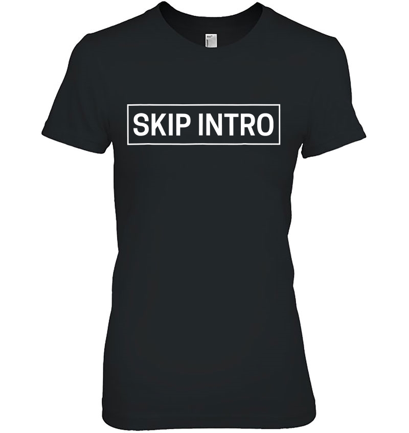 Skip Intro Button Hoodie