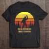 Social Distancing World Champion - Bigfoot Yeti Sunset Tee