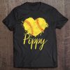 Softball Poppy Softball Love Heart Tee