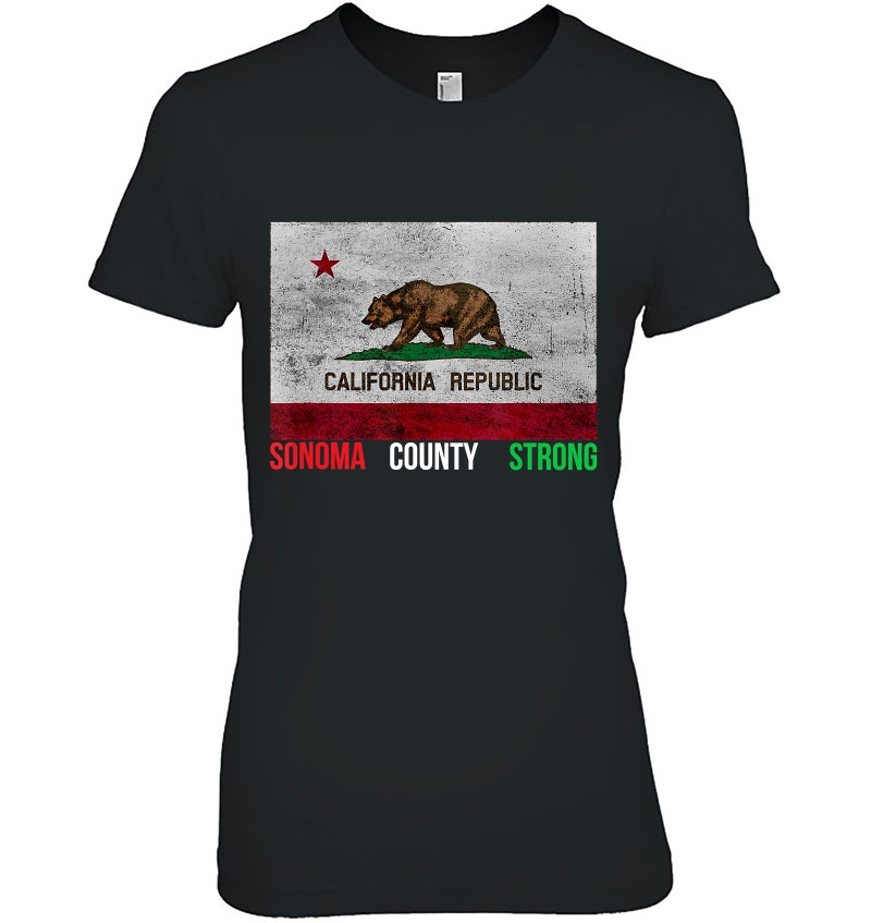 Sonoma County Strong Shirt, Sonoma Strong Hoodie