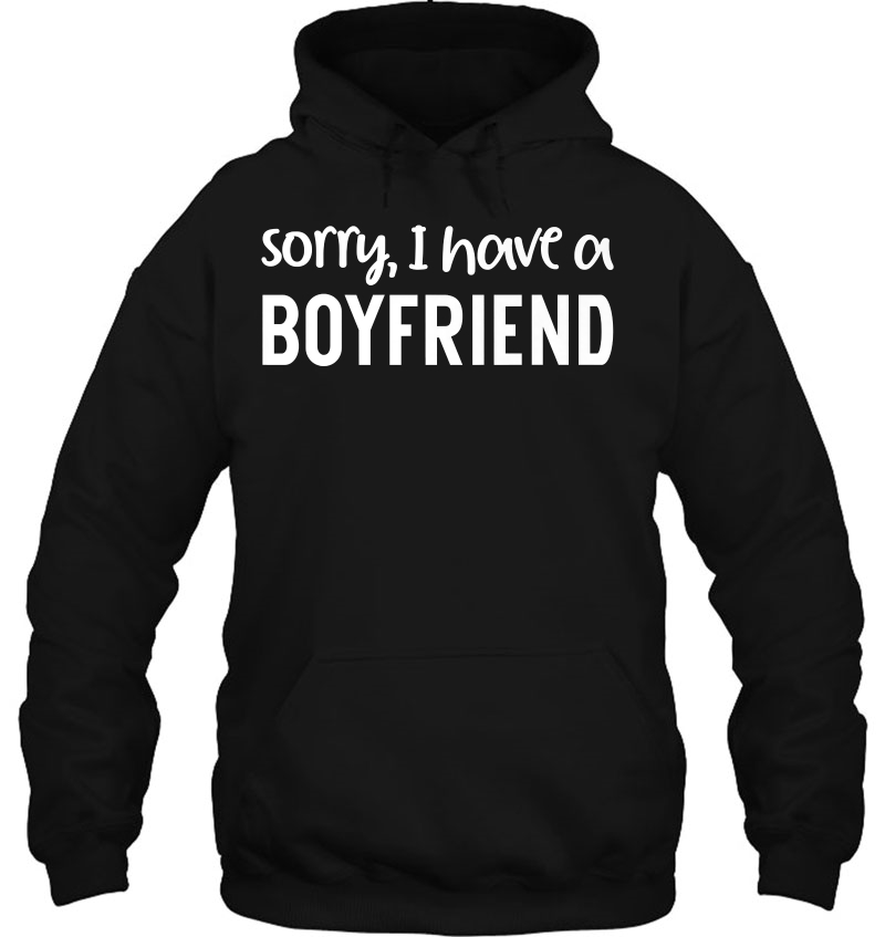 Sorry I Have A Boyfriend Back Off Funny Girlfriend Gift Premium Mugs