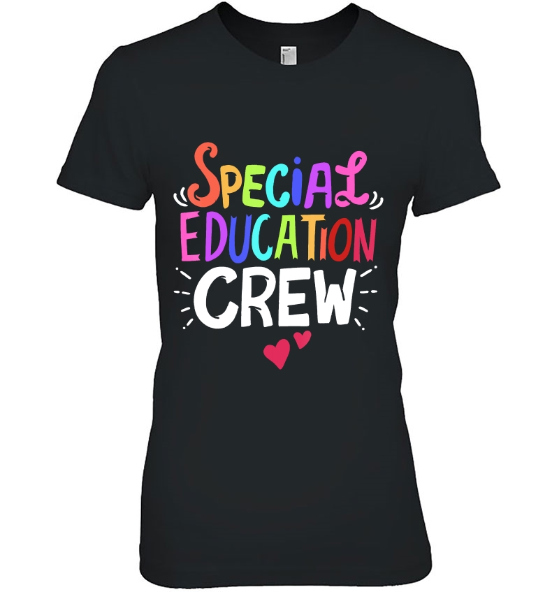 Sped Teacher Special Education Crew Ladies Tee