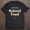 Superior National Forest Minnesota Usfs Script Logo Pullover Tee