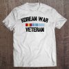 Korean War Veteran Pride Korea Service Ribbon Tee