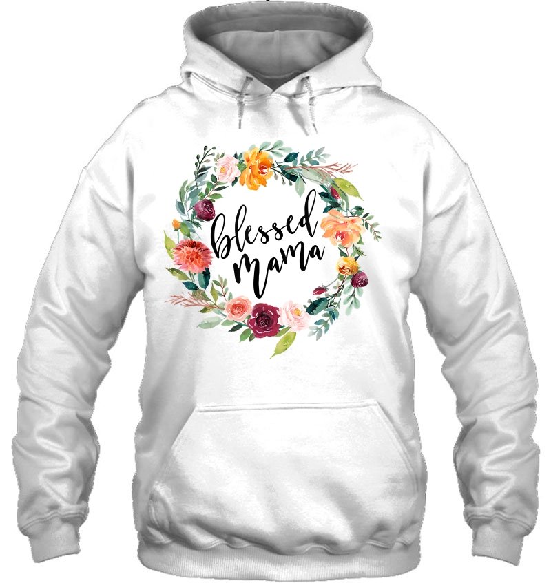 Mom Shirts With Sayings Blessed Mama Women T Gifts Tshirt Mugs