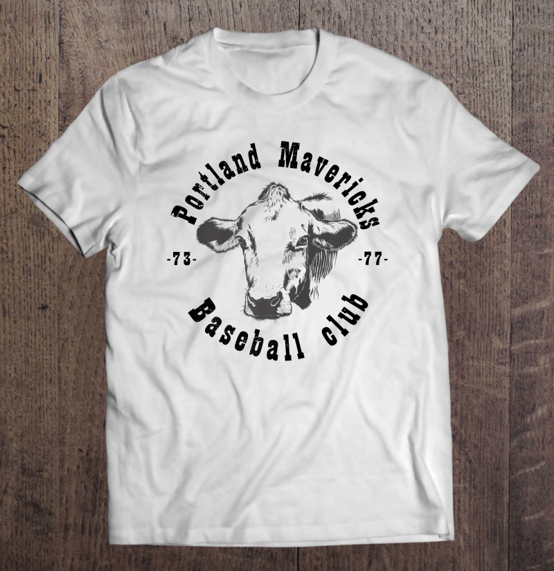Order Portland T Shirt Cows Mavericks Baseball Vintage 