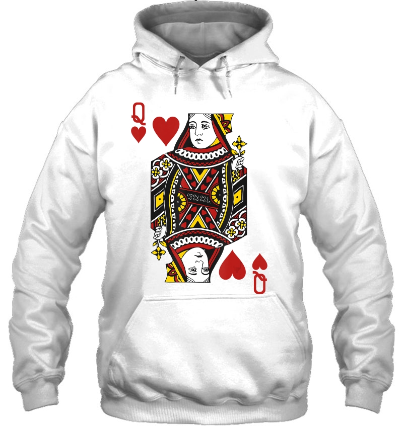 Queen Of Hearts Playing Card Matching Couples Costume Mugs