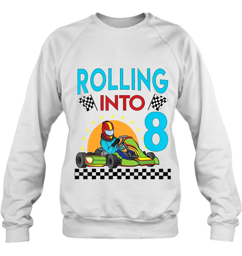 Rolling Into 8 Go Kart Racing Go-Kart 8Th Birthday Racing Mugs