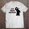 Stop Police Brutality - Red Tee