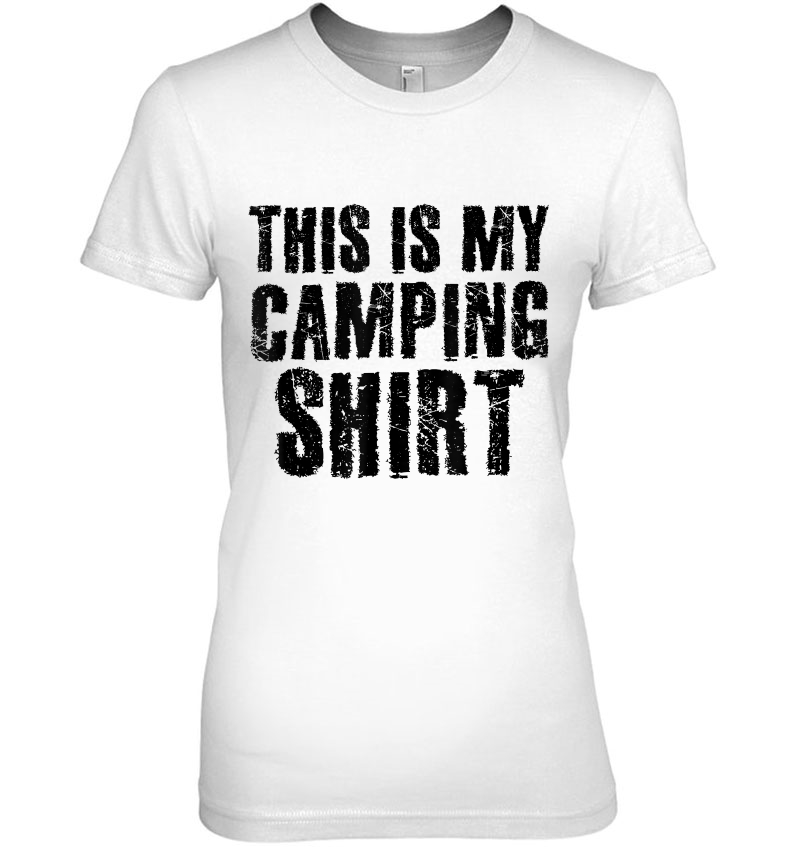 This Is My Camping Funny Camper Glamper Gift Idea Hoodie