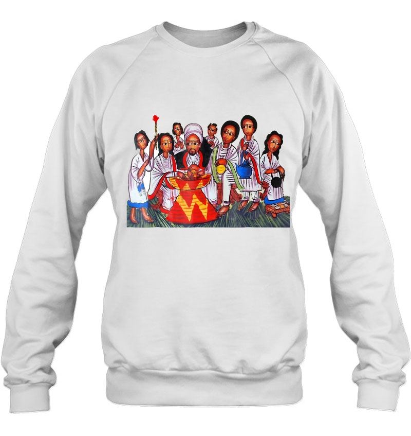Traditional Ethiopian Having Lunch Sweatshirt