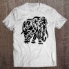 Tribal Design Elephant Tank Top Tee