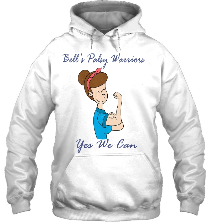 Womens Bell's Palsy Warriors Yes We Can V-Neck Mugs