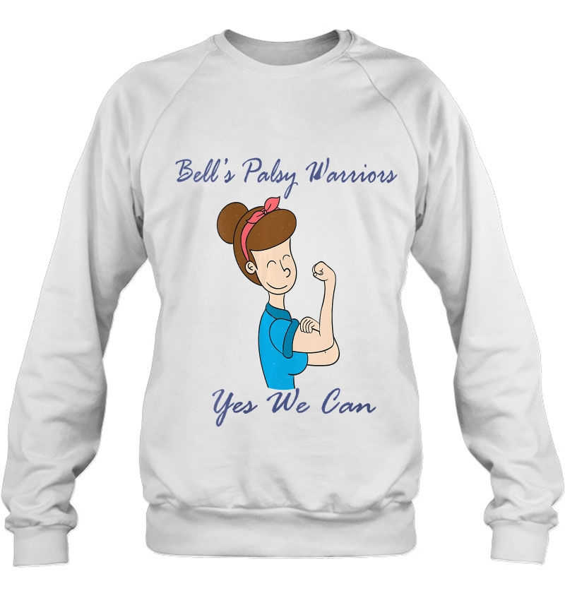 Womens Bell's Palsy Warriors Yes We Can V-Neck Mugs