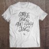 Womens Funny Coffee Chugs And Baby Snugs - Heart Graphic Raglan Baseball Tee Tee