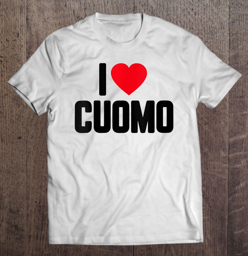 Womens I Love Cuomo Andrew Cuomo V-Neck Shirt