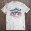 Womens Jcombs Hilton Head Island, Sc, Palm Trees V-Neck Tee