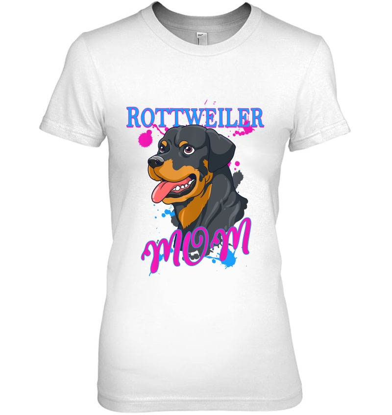 Womens Rottweiler Mom Gift Rottie Hoodie