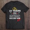 10 Year Anniversary Gift Idea For Her - 10 Years In T Tee