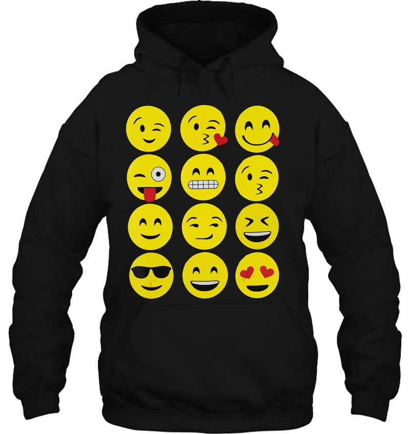 12 Emojis Funny Emoji Yellow Face Emoticons For Boy Girls Mugs