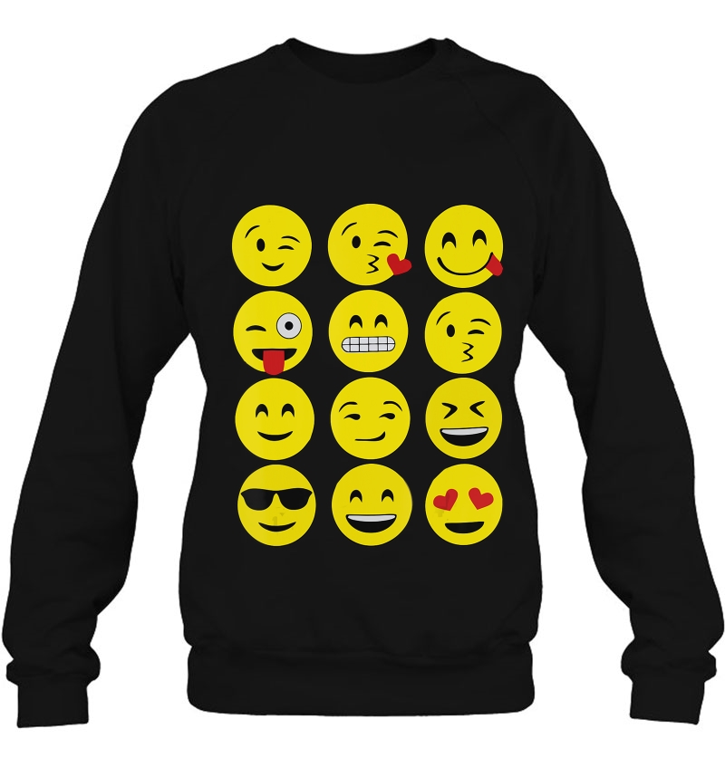 12 Emojis Funny Emoji Yellow Face Emoticons For Boy Girls Mugs