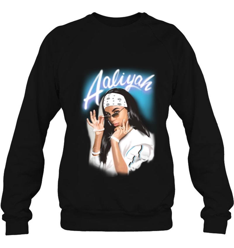 Aaliyah Airbrush Bandana Photo Pullover Mugs