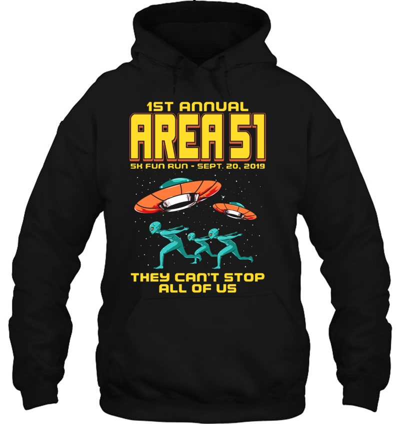 Annual Area 51 5K Fun Run! Alien Raid Gift Pullover Mugs