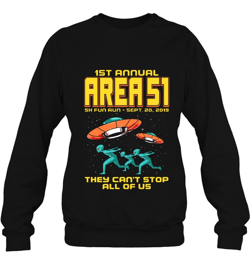 Annual Area 51 5K Fun Run! Alien Raid Gift Pullover Mugs