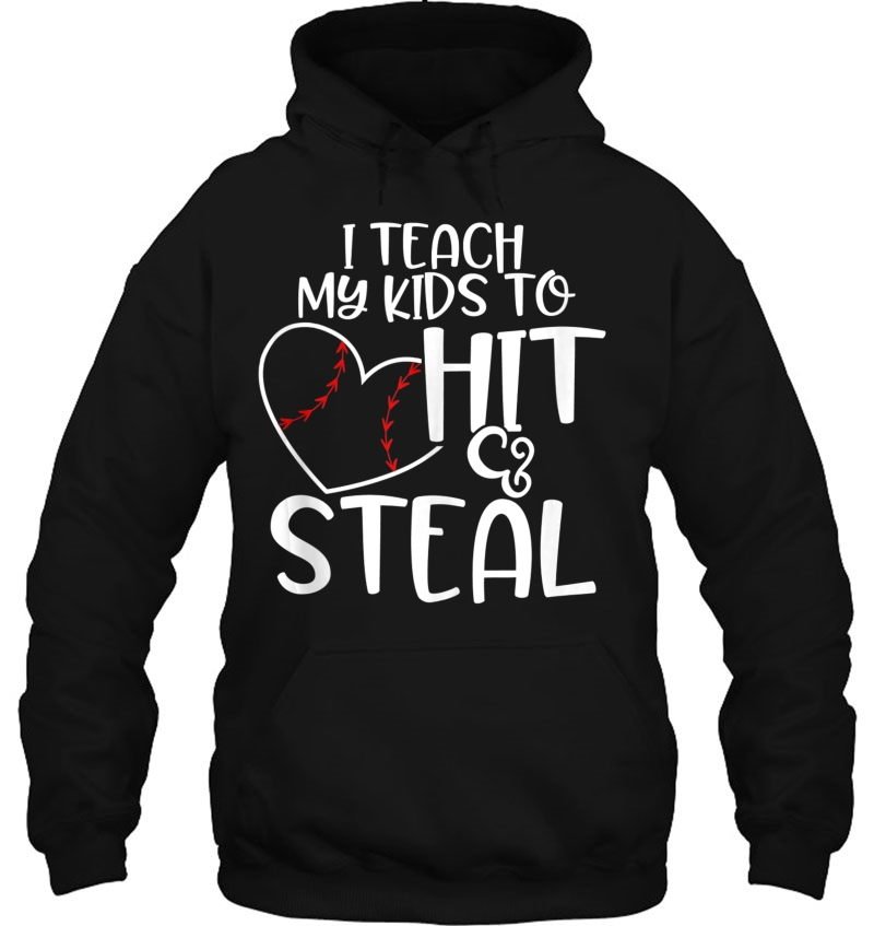 Baseball Mama I Teach My Kids To Hit And Steal Player Mugs